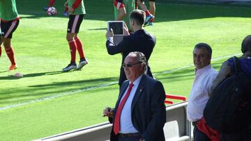 Alfredo de Miguel, actual presidente del Mirandés.