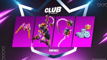 Estos son todos los objetos incluidos con la suscripción al Club de Fortnite en mayo de 2022