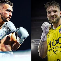 Óscar Díaz y Ezequiel Gurría, por el EBU Silver del superwelter