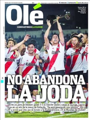 Portadas de la prensa deportiva