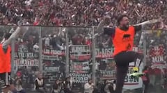 De Paul festejó así el gol de Colo Colo y se hizo viral al instante