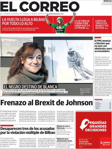 Así ha despedido la prensa española a Blanca Fernández Ochoa