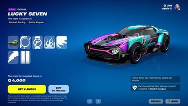 Rocket Racing comes to Fortnite: this is the new Rocket League game mode