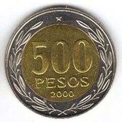 Así es la moneda de 500 del año 2000 que puede llegar a costar más de 200 mil pesos