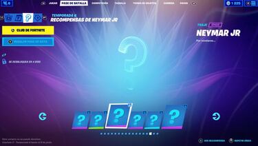 Fortnite: nuevo teaser del skin Neymar Jr