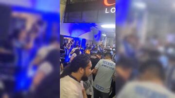 En pleno Clásico Regio la afición armó un ‘payaso de rodeo’