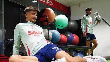 Kike Salas, con la Selección.