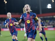 07/10/25 PARTIDO FUTBOL FEMENINO WOMENS CHAMPIONS LEAGUE FASE GRUPOS JORNADA 1
BARCELONA - BAYERN MUNICH
Gol Alexia Putellas 1-0 ALEGRIA