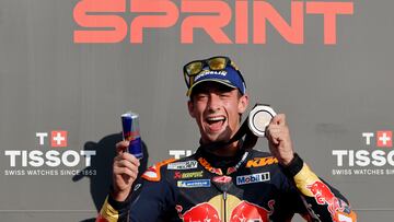 Pedro Acosta fue tercero en el esprint de Motegi.