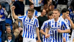 Alineación confirmada de la Real Sociedad hoy frente al Atlético en la final de Copa del Rey
