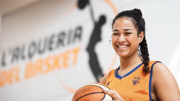 Noa Djiu, jugadora junior L'Alqueria del Basket