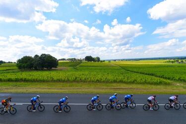 As¨ª es un d¨ªa en el Movistar Team en la Vuelta a Espa?a