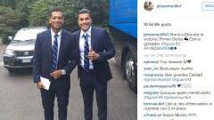 Jeison Murillo celebra su primer triunfo en el clásico de Milán