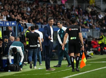 La Rosaleda, casi indemne tras el escupitajo en el Málaga-Huesca