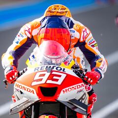 Márquez: “Con lo que he pasado estos años, lo del dedo no es nada”