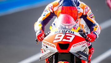 Márquez: “Con lo que he pasado estos años, lo del dedo no es nada”