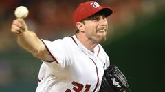 Max Scherzer dio buena cuenta del mejor equipo de la competici&oacute;n, los Chicago Cubs.