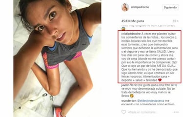 Cristina Pedroche responde así a los que critican su cuerpo