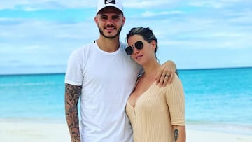Wanda Nara se luce en bikini durante sus vacaciones navide?as con Icardi