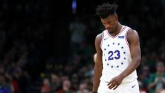 Jimmy Butler, jugador de los Sixers.