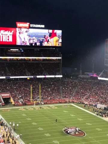 Así se vive el partido de los 49ers como aficionado