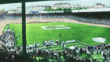 ESCENARIO. El Parque de los Pr&iacute;ncipes se llen&oacute; para ver c&oacute;mo el Madrid se proclamaba campe&oacute;n de Europa por primera vez en su historia.
 