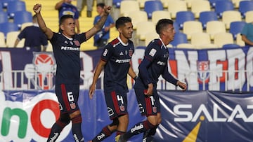 Formación de U. de Chile vs Antofagasta hoy en el Torneo Nacional
