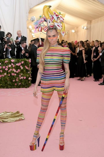 La modelo Cara Delevingne.