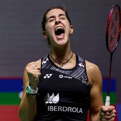 Carolina Marín se desata: tercera final desde su grave lesión