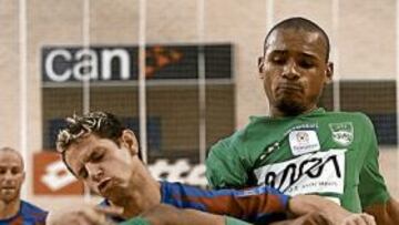 <b>GOLES DE COPA. </b>Lukaian llevó al triunfo al MRA Navarra.