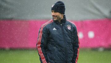 El ¨²nico entrenamiento que se perdi¨® Guardiola en M¨²nich