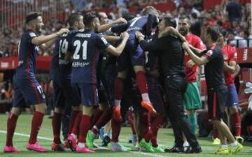 Jackson Martínez ingresó al minuto 77 y anotó su gol al 84'.