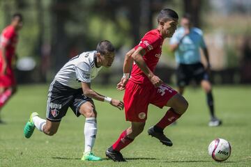 El canterano vio sus primeros minutos con Toluca en la jornada 5 frente a Xolos.