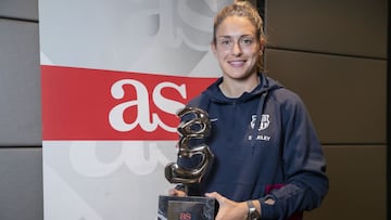 Alexia Putellas, premiada en la Gala de AS.