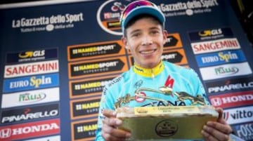 Miguel Ángel López está en el equipo Astana