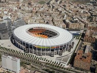 10/01/25 VALENCIA CF PROYECTO ESTADIO NOU MESTALLA NUEVO MESTALLA INFOGRAFIA