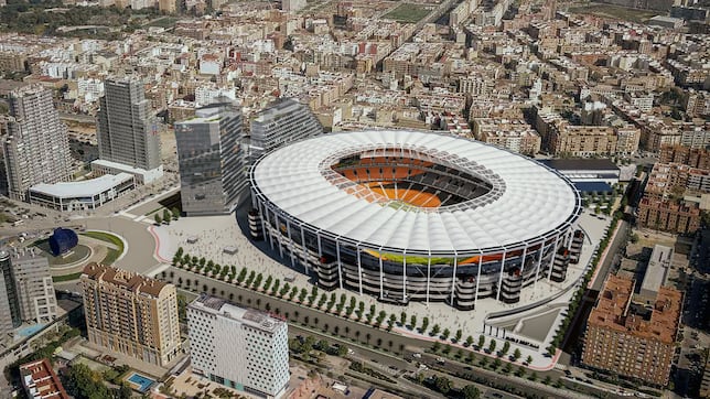 El Ayuntamiento da luz verde al uso terciario del Nou Mestalla