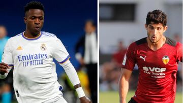 Vinicius-Guedes: los regateadores de la Liga y a los que m¨¢s 'cazan'