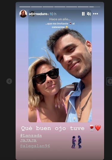 Andrea Duro y Ale Galn revelan cmo iniciaron su relacin