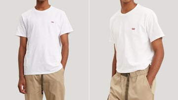 La camiseta blanca de Levi’s que miles de usuarios recomiendan y que cuesta menos de 22 euros. Está en Amazon con descuento.