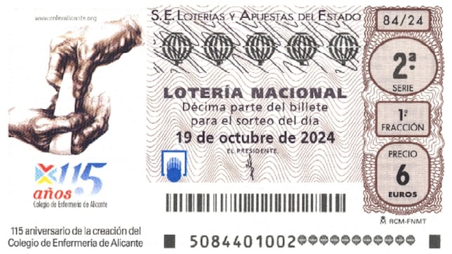 Lotería Nacional: comprobar los resultados del sorteo de hoy, sábado 19 de octubre