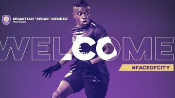 Sebasti¨¢n M¨¦ndez, nuevo jugador de Orlando City SC