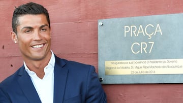 FUNCHAL, MADEIRA, PORTUGAL - JULY 22: Cristiano Ronaldo during the opening of the new &#039;Pestana CR7 Funchal&#039; Hotel owned by Cristiano Ronaldo on July 22, 2016 in Funchal, Madeira, Portugal. (Photo by Octavio Passos/Getty Images)