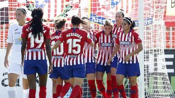 El Atlético recibe al Madrid CFF.
