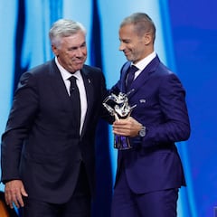 Ceferin ‘ficha’ a Ancelotti