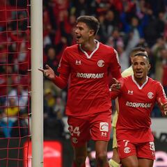 Toluca derrotó al América en las Semifinales de Ida del Apertura 2022