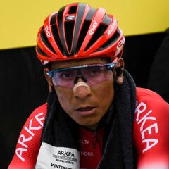 Nairo lamenta perder la montaña y reconoce a Pogacar