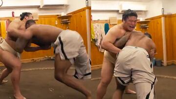 Sale a la luz el video de Micah Parsons enfrentando a peleador de sumo