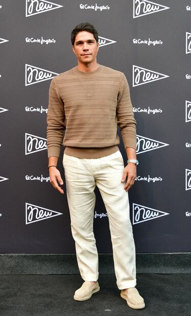 Pablo Castellano posa en la alfombra roja de la la presentación de la nueva campaña del Corte Inglés 'New' en Madrid.
 
 
 