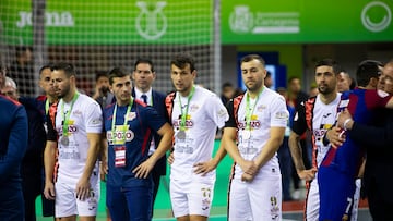 24/03/24 FUTBOL SALA
PARTIDO FINAL COPA DE ESPAÑA 2024 EN CARTAGENA
ELPOZO MURCIA - BARCELONA
TRISTEZA SUBCAMPEONES